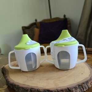 IKEA Borja baby training/sippy cup. Set of 2